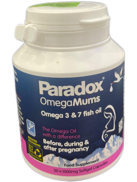 Paradox Omega Mums 1000 mg 30 Capsules