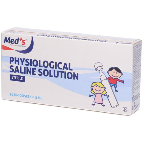 Med+s Physiological Saline 20*5 ml