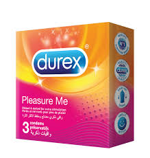 Durex Pleasure Me Condoms 3pcs