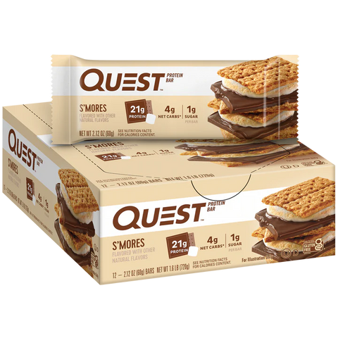 Quest S'Mores Protein Bar, 60 Gm