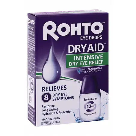 Rohto Dry Aid Intensive Relief 10 ml Eye Drops – PharmaCare Online