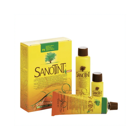 SANOTINT HAIR COLOUR LIGHT 73 NATURAL BROWN SENSITIVE 125ML -  - Hair Care -  - PharmaCare Online 