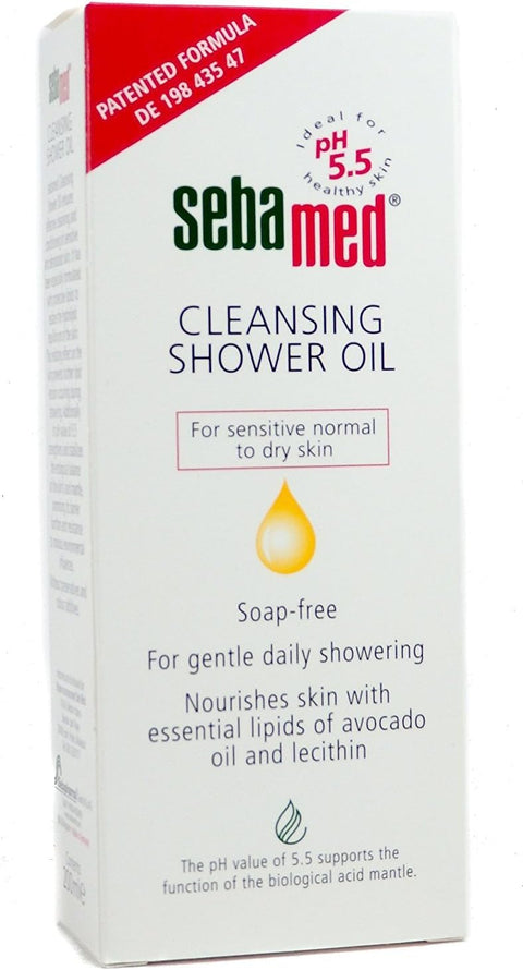 SEBAMED CLEANSING SHOWER OIL 200ML