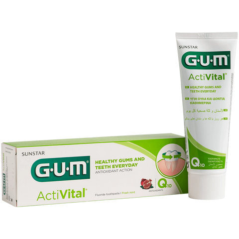 SUNSTAR GUM ACTIVITAL TOOTH PASTE 75ML -  - Oral Care, Orale Care, Sunstar -  - PharmaCare Online 