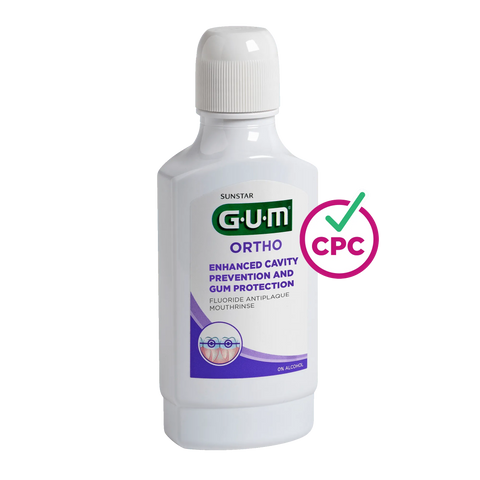 SUNSTAR GUM ORTHO MOUTH WASH 300ML -  - Oral Care, Orale Care, Sunstar -  - PharmaCare Online 
