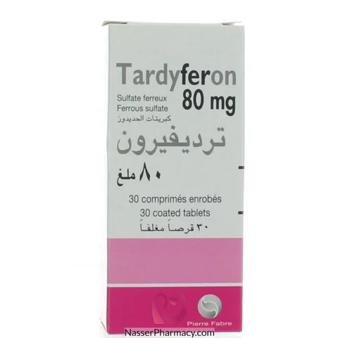 Tardyferon 80Mg Tablet, 30's