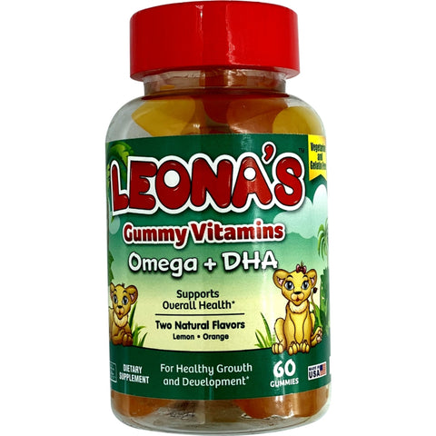 Leonas Gummy Omega + Dha, 60's