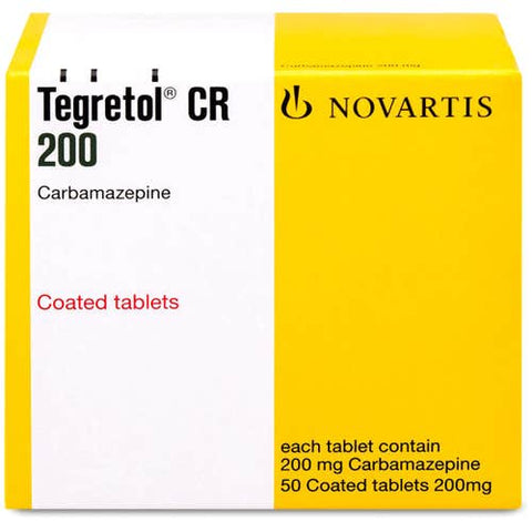 Tegretol Cr 200 Mg Tablet, 50's