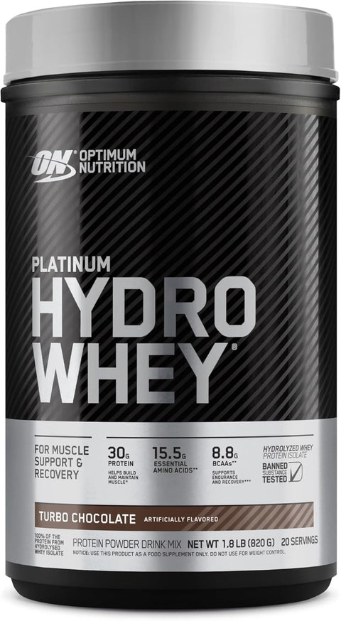 Optimum Nutrition Platinum Hydro Whey Turbo Chocolate 1.75Lb