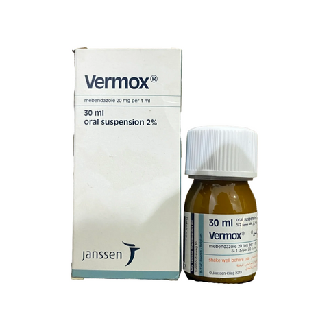 Vermox 30 ml Oral Suspension 2%