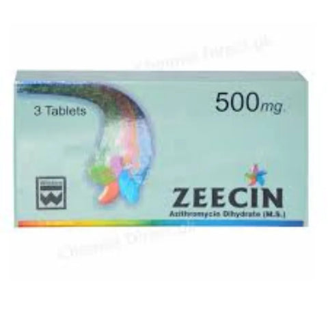 Zeecin 500 Mg 3 Tablets