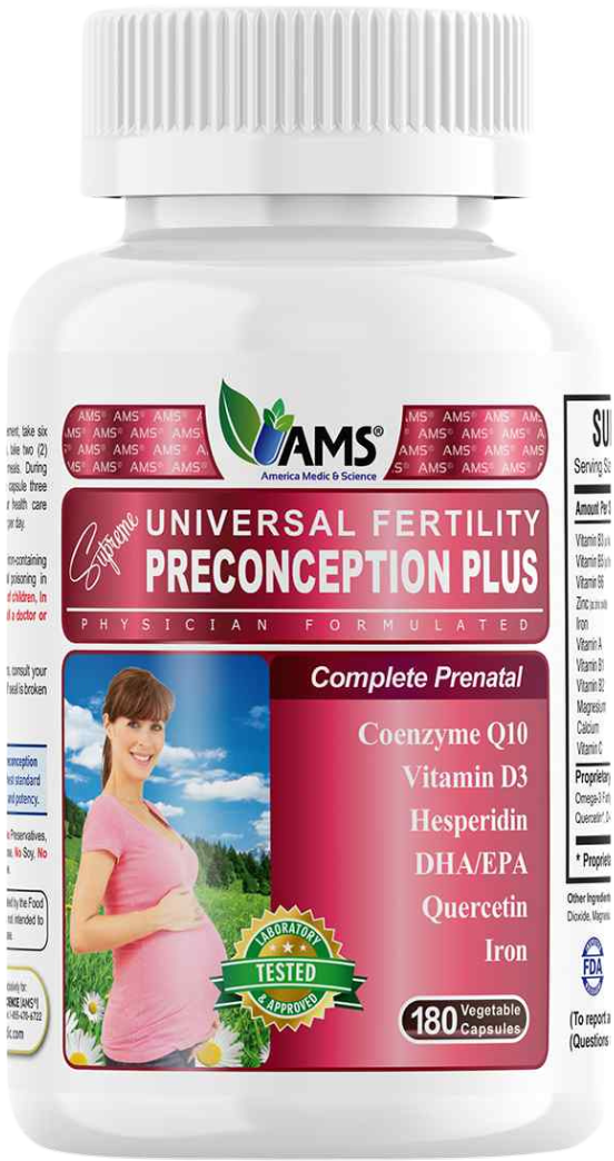 AMS Preconception Plus Capsule 90's – PharmaCare Online