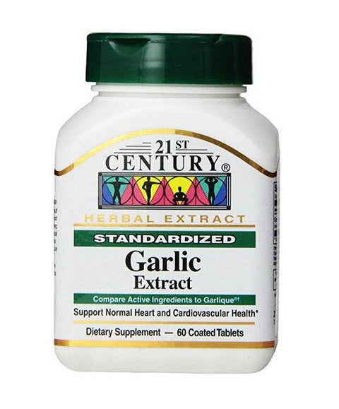 21ST CENTURY GARLIC EXTRACT TABLET 60'S - PharmaCare Online 