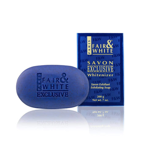 FAIR & WHITE EXCLUSIVE SAVON EXFOLIATING SOAP 200 GM -  - Body Care, Face Care, Mother & Baby Care, Personal Care, Soaps&Shampoos -  - PharmaCare Online 