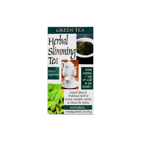 21ST CENTURY HERBAL SLIMMING TEA - GREEN TEA - 24 TEA BAGS -  - 21CH, Nutrition, Weight Loss Management -  - PharmaCare Online 