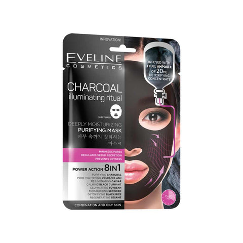 Eveline Face Mask Charcoal