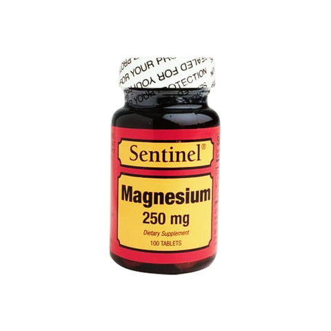 SENTINEL MAGNESIUM 250MG TABLET 100'S -  - Nutrition, Vitamins&Minerals -  - PharmaCare Online 