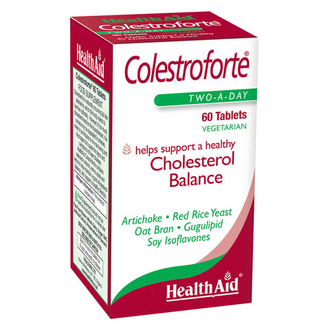 HEALTH AID COLESTROFORTE TABLET 60'S -  - Essential Supplements -  - PharmaCare Online 