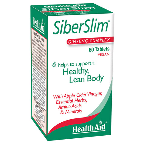 HEALTH AID SIBERSLIM GINSENG COMPLEX TABLET 60'S -  - Essential Supplements, Weight Management -  - PharmaCare Online 