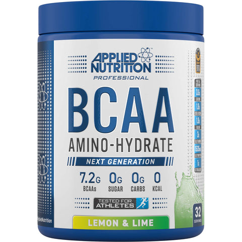 Applied Nutrition BCAA Amino Hydrate, Lemon Lime, 32 Serving