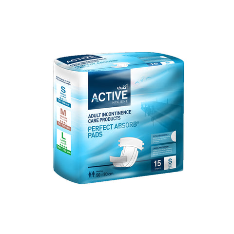 Active Diapers Small 15's