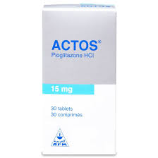 Actos 15Mg Tablet 30'S