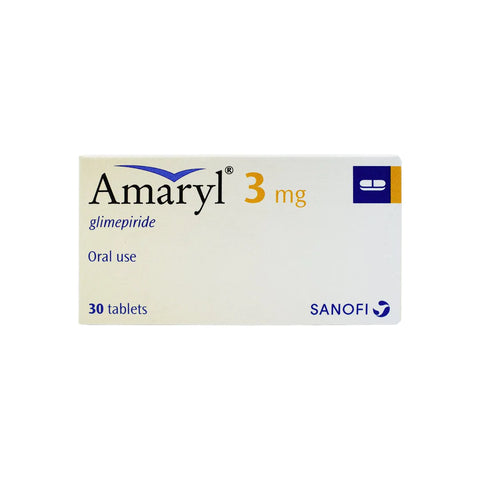 Amaryl 3 Mg Tablet 30'S
