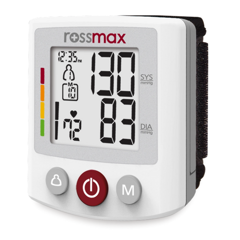ROSSMAX WRIST BLOOD PRESSURE MONITOR - BQ705 -  - Healthcare Devices, Medical Equipments -  - PharmaCare Online 