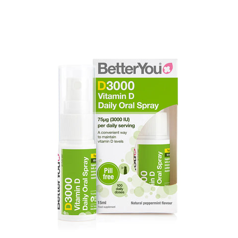 Better You Oral Spray,Vitamin D D3000 15 ML