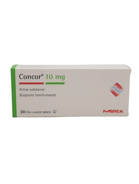 Concor 10Mg Tablet 30'S