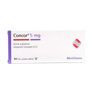 Concor 5Mg Tablet 30'S