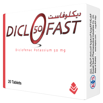 Diclofast 50Mg 20'S Tablet