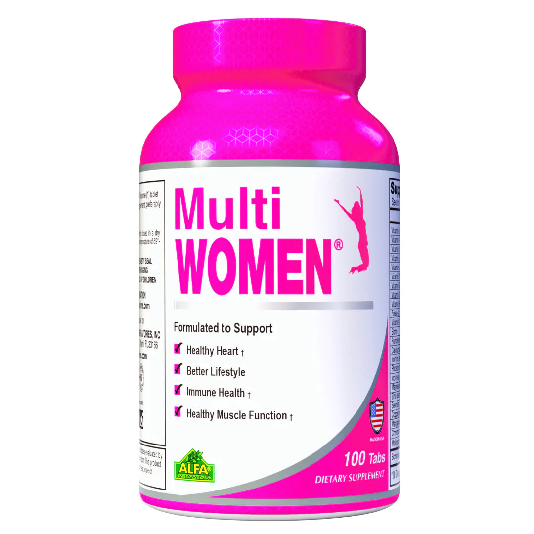 Alfa Multi Women Tablet 100'S – PharmaCare Online