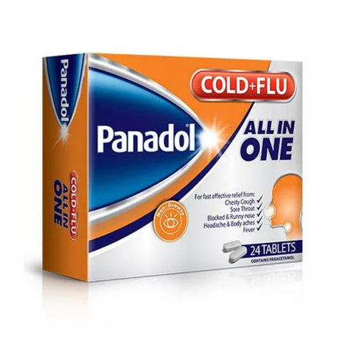 Panadol All In One 24 Tablets
