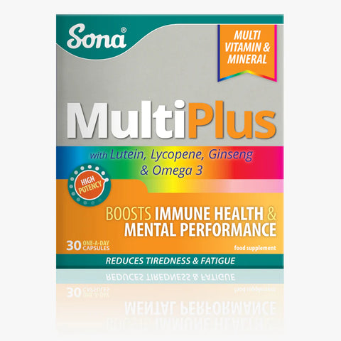 SONA MULTI PLUS CAPSULE 30'S -  - Immune Boost, Nutrition, Sona, Vitamins & Minerals -  - PharmaCare Online 