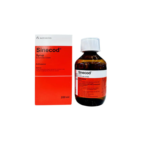 Sinecod Syrup 200Ml