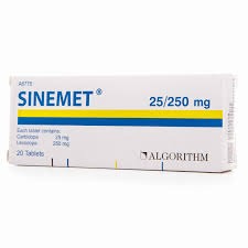Sinemet 25/250Mg Tablet 20'S