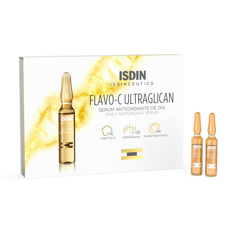ISDIN FLAVCO-C ULTRAGLICAN SERUM 2MLX10AMP -  - Face Care, Skin Care -  - PharmaCare Online 