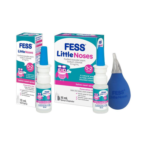 FESS LITTLE NOSES SALINE NASAL SPRAY 15ML -  -  -  - PharmaCare Online 