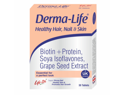 LIFE ON DERMA-LIFE TABLET 30'S -  - Essential Supplements, Nutrition, Personal Care, Skin Care -  - PharmaCare Online 