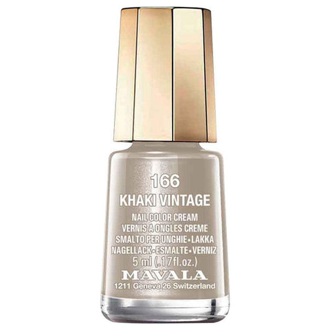 Mavala Nail Polish 166 Khaki Vintage, 5 ML - 9091166