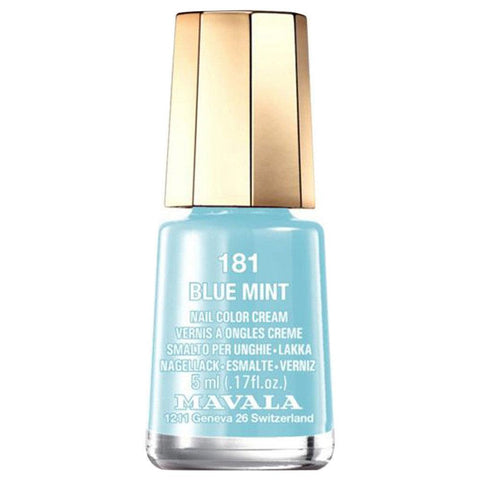Mavala Nail Polish 181 Blue Mint, 5 ML