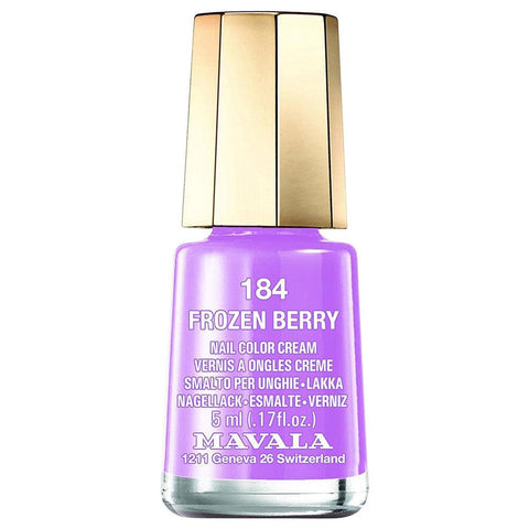 Mavala Nail Polish 184 Frozen Berry, 5 ML