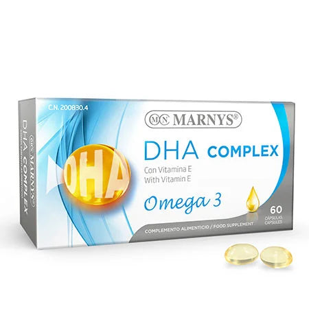 MARNYS DHA OMEGA 3 COMPLEX CAPSULE 60'S -  - Essential Supplements, Fish Oil & Omega, Marnys, Nutrition -  - PharmaCare Online 