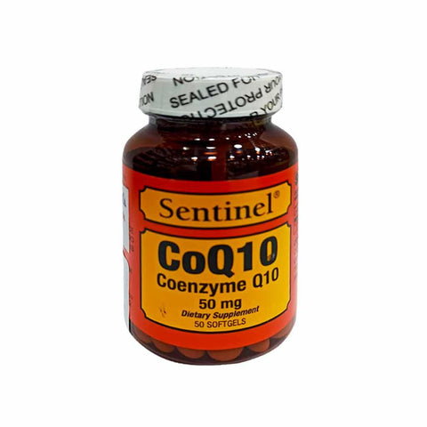 SENTINEL COQ10 50 MG CAPSULE 50'S -  - Essential Supplements, Skin Care, Stress and Fatigue -  - PharmaCare Online 