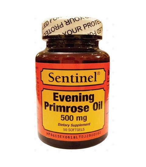 SENTINEL EVENING PRIMROSE OIL 500MG CAPSULES 50'S -  - Essential Supplements, Women Care -  - PharmaCare Online 