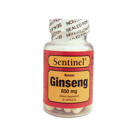 SENTINEL GINSENG-KOREAN 65OMG TABLET 50'S -  - Essential Supplements, Herbal Supplements, Men Care, Nutrition, Personal Care -  - PharmaCare Online 