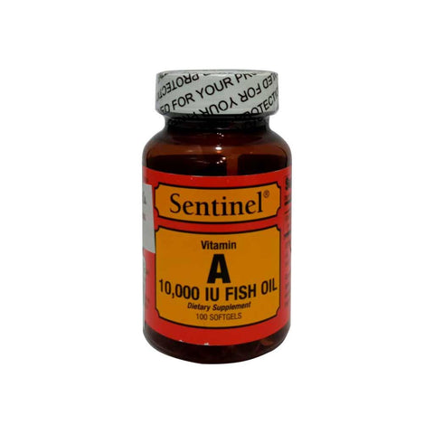 SENTINEL VITAMIN A 1O,OOO IU CAPSULE 100'S -  - Nutrition, Vitamins&Minerals -  - PharmaCare Online 