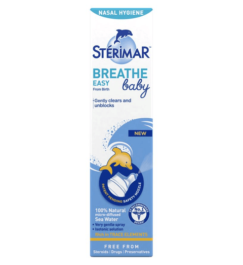 Baby nasal spray: 100% natural sea water