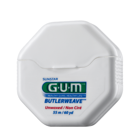 SUNSTAR GUM 1055 BUTLERWEAVE - UNWAXED -  - Oral Care, Orale Care, Sunstar -  - PharmaCare Online 